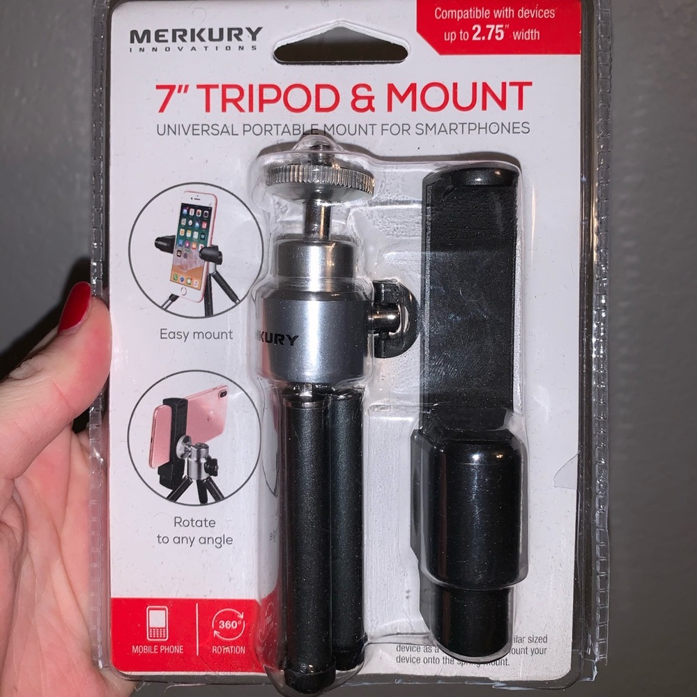 iPhone tripod